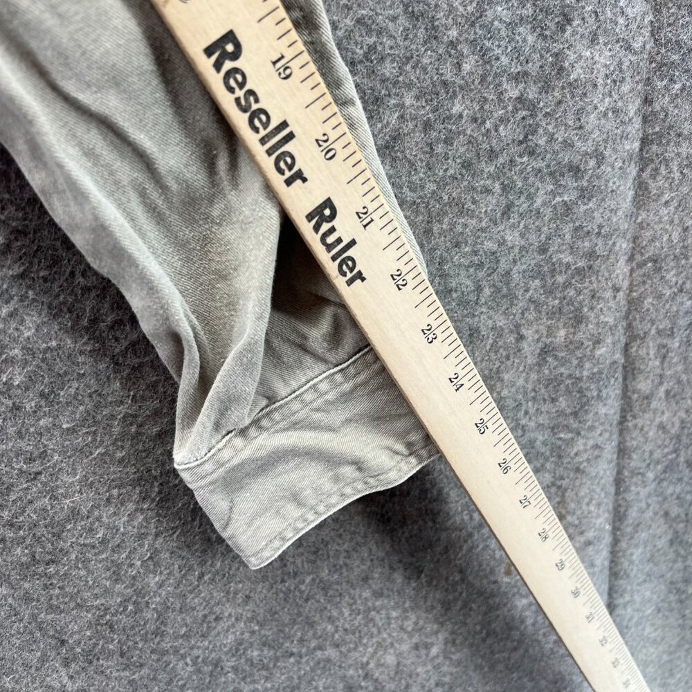 Orvis Jacket Men Small Adult Khaki Full Zip Tan Beige Trench Coat Canvas Cotton - Picture 7 of 12